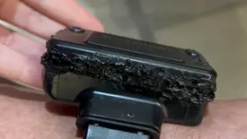 Bolsonaro admite que queimou tornozeleira com ferro de solda: 'Curiosidade' (Foto: Reprodução)