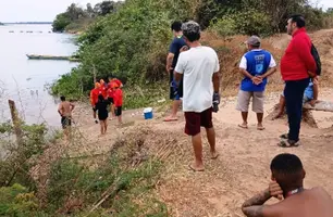 Bombeiros seguem em busca de homem de 30 anos que desapareceu no Rio Parnaíba (Foto: Reprodução)