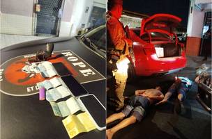 BOPE prende trio com arma de fogo durante abordagem em Teresina (Foto: Reprodução)