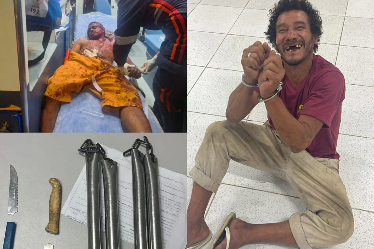 Briga com 'muchaco ninja' deixa homem ferido na Praça do Amor, em Parnaíba