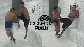 Briga em Parnaíba (Foto: Reprodução)