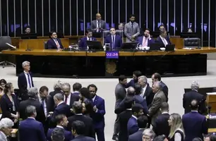 Câmara aprova texto-base do projeto de lei antifacção (Foto: Kayo Magalhães/Câmara dos Deputados)