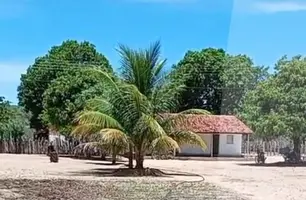 Casa é arrombada na zona rural de Oeiras enquanto a família estava fora (Foto: Reprodução)