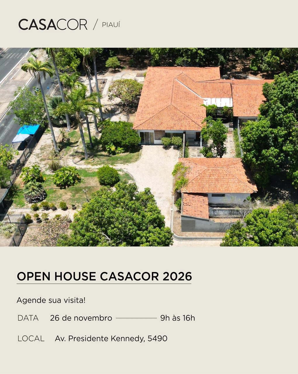CASACOR Piauí realiza Open House antes do início da 3ª edição