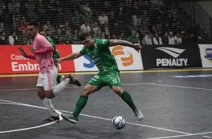 Chapeoense x Atlético-PI, Campeonato Brasileiro de Futsal 2025 (Foto: Roger Silva/ Chapecoense Futsal)
