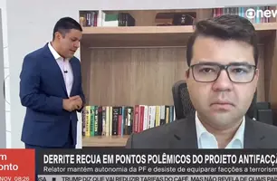 Chico Lucas em entrevista à Globo News (Foto: Reprodução)