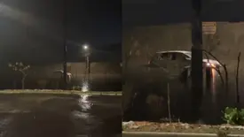 Chuva de 86 mm surpreende Teresina e causa alagamentos na zona Sul (Foto: Imagens enviadas ao Conecta Piauí)