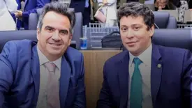 Ciro Nogueira e Victor Linhares (Foto: Reprodução)