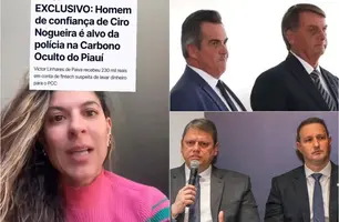 Citando matéria com Ciro Nogueira, influencer critica manobra contra investigações (Foto: Reprodução)