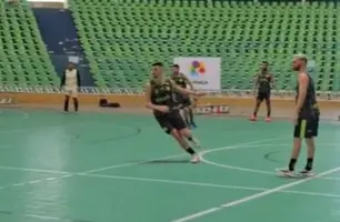 Clube Atlético Piauiense finaliza treino para decisão contra o Traipú (Foto: Reprodução)