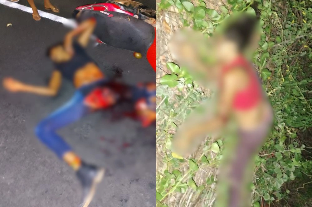 Colisão entre carro e moto deixa mulher morta e outra gravemente ferida em Nazária