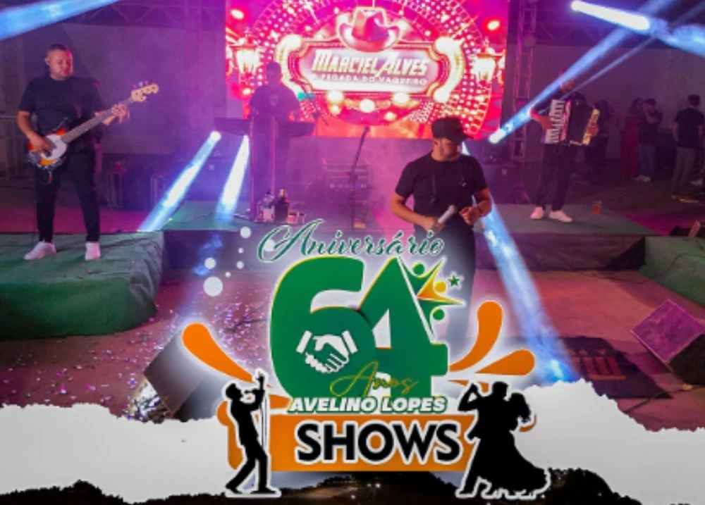 Com shows marcantes, Avelino Lopes celebra 64 anos de emancipação política
