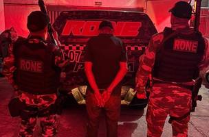 Condenado por homicídio é preso nas proximidades de shopping em Teresina (Foto: Reprodução)