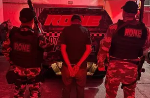 Condenado por homicídio é preso nas proximidades de shopping em Teresina (Foto: Reprodução)