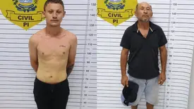 Confusão termina com dois homens presos após agredir policial em Barra Grande (Foto: Divulgação/Polícia Civil)