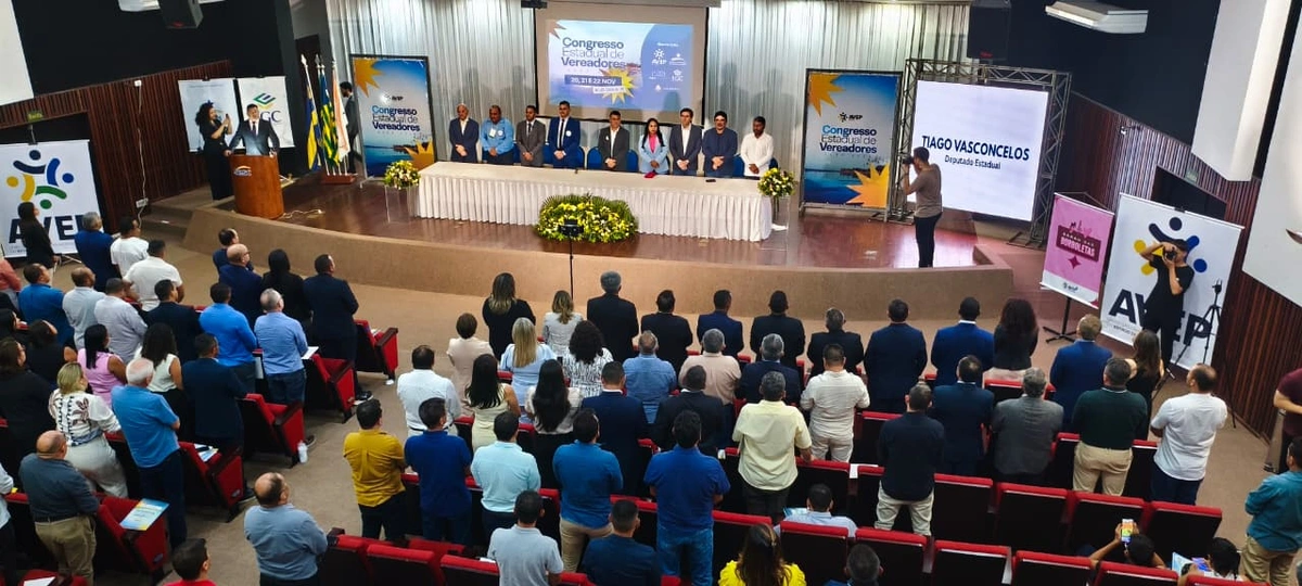 Congresso Estadual de Vereadores da AVEP tem início em Luís Correia