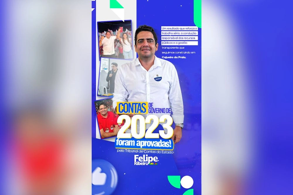 Contas de 2023 da Prefeitura de Cajueiro da Praia são aprovadas pelo TCE