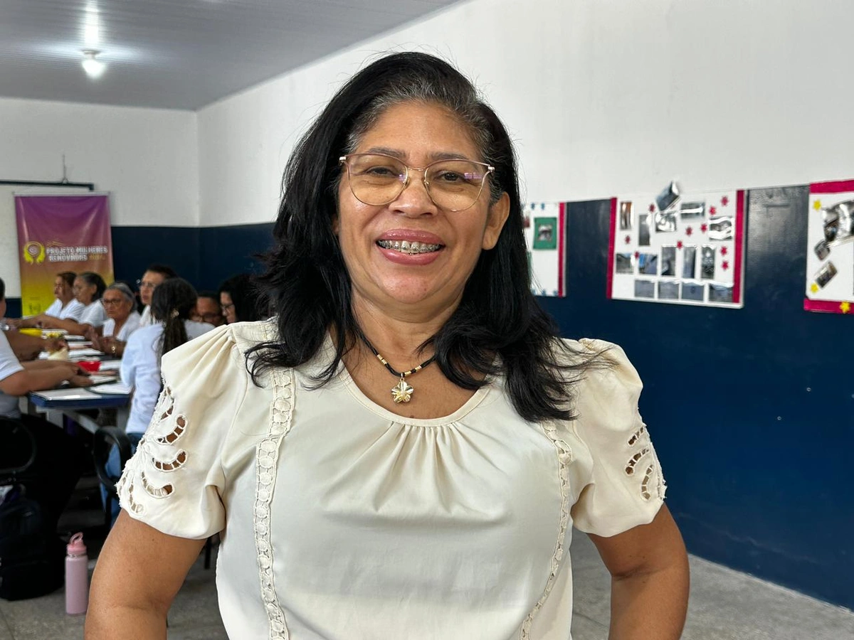 Coordenadora do projeto, Jesus Magalhães