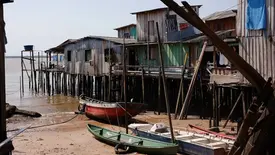 COP30: Vila da Barca, em Belém, expõe desafios da justiça climática (Foto: Tânia Rêgo/Agência Brasil)