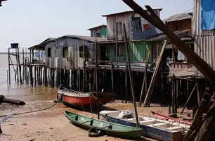 COP30: Vila da Barca, em Belém, expõe desafios da justiça climática (Foto: Tânia Rêgo/Agência Brasil)