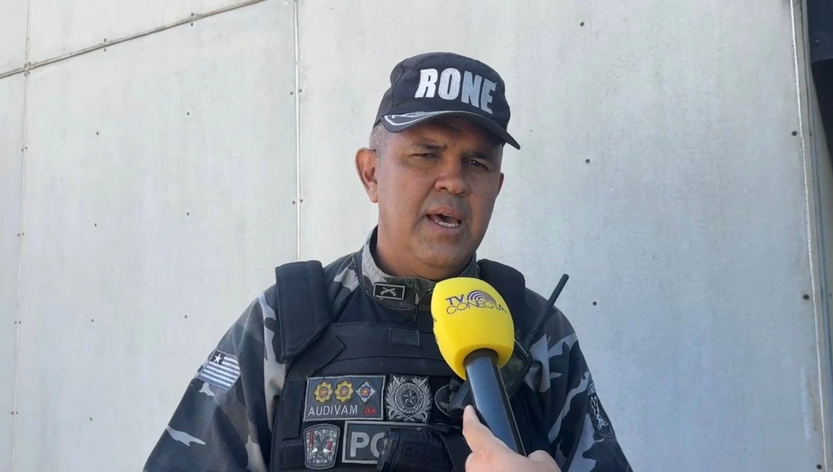 Coronel Audivam Nunes, comandante do BPRone