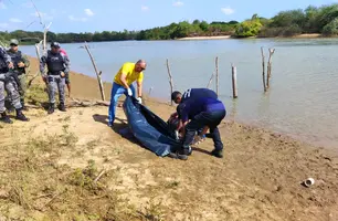Corpo de jovem é encontrado às margens do Rio Igaraçu, em Parnaíba (Foto: Reprodução/Folha do Delta)