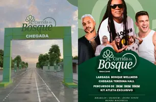 Corrida do Bosque reúne esporte e música neste domingo em Teresina (Foto: Reprodução/Instagram)