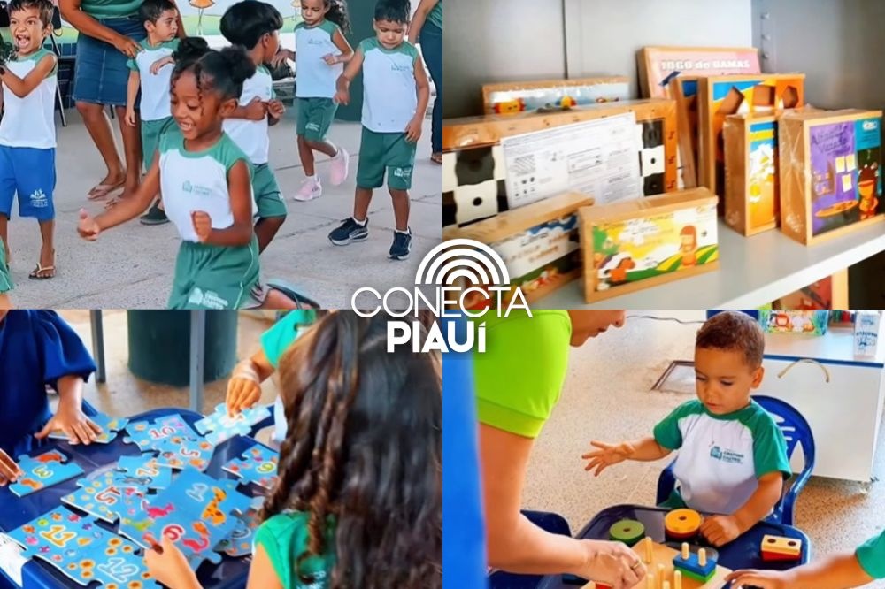 Cristino Castro recebe novos kits para fortalecer a Educação Infantil