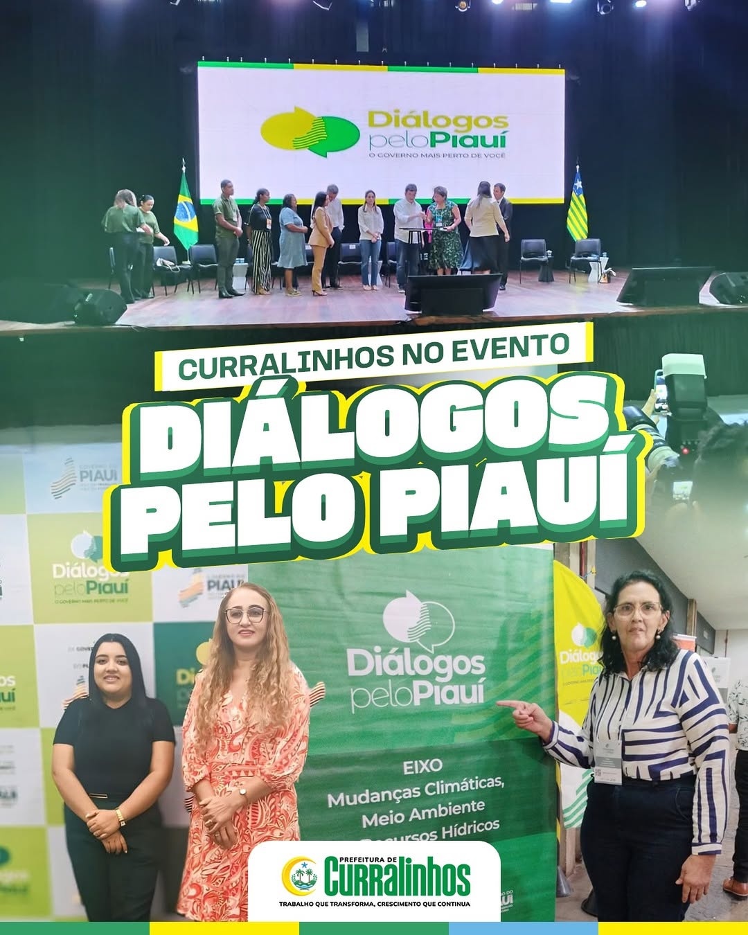 Curralinhos participa do evento ‘Diálogos pelo Piauí’ em Teresina