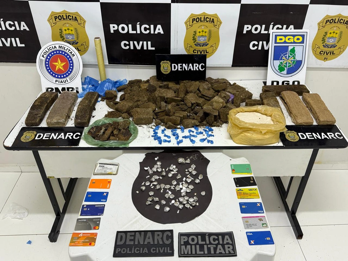 'Dama do Tráfico', homem monitorado e idosa estão entre presos do PCC em Teresina