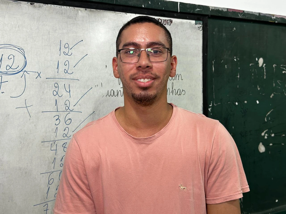 Danilo Santos, professor de Matemática