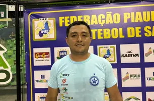 Davi Pascoal, treinador do Parnahyba Futsal, assume reconstrução após derrota na estréia do estadual para o Campo Largo (Foto: Conecta Piauí)