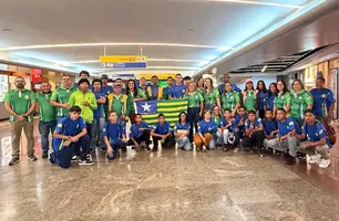 Delegação do Piauí disputa Paralimpíadas Escolares em São Paulo (Foto: Reprodução)