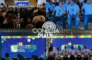 Demerval Lobão dá início às comemorações pelos 62 anos de emancipação política (Foto: Portal Conecta Píaui)