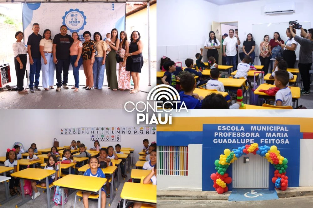 Demerval Lobão inaugura nova creche Professora Maria Guadalupe Feitosa