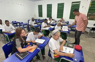 Dia da Alfabetização: idosos econtram em sala de aula um novo ponto de partida (Foto: James Rodrigues/Conecta Piauí)