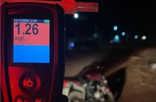 Dois motoristas são flagrados dirigindo embriagados em rodovias federais do Piauí (Foto: Reprodução)