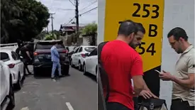 Dono dos Postos HD presta depoimento à polícia após ser abordado em aeroporto (Foto: Reprodução)