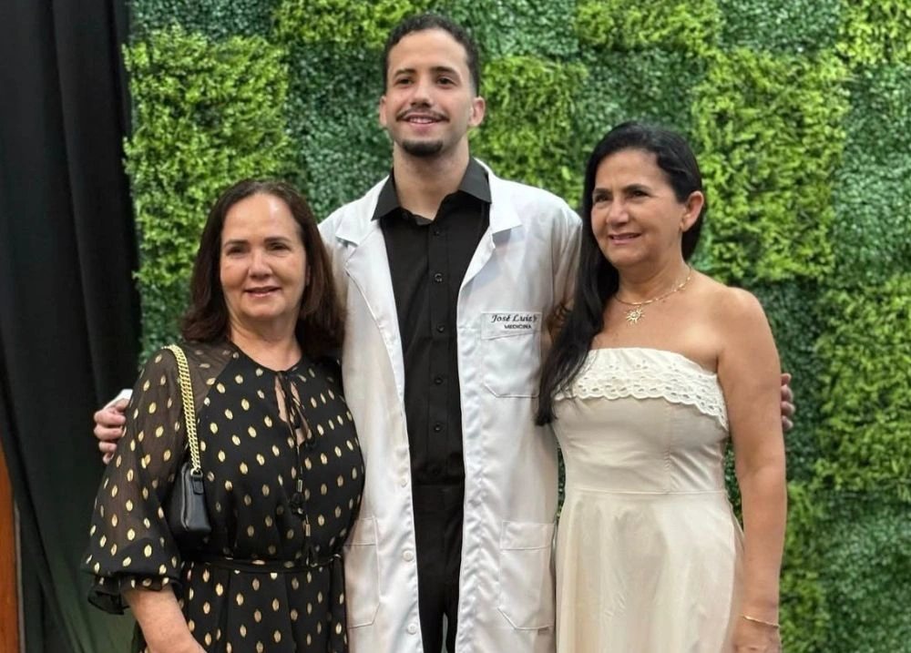 Dulcilene Belezinha, José Luiz e Deuza Meneses