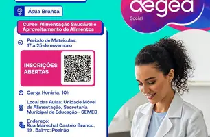 Em Água Branca: Águas do Piauí e SESI abrem inscrições para curso gratuito (Foto: Reprodução)