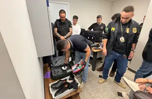 Empresários da rede HD Postos têm celulares apreendidos pela Polícia (Foto: Reprodução)