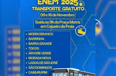 ENEM 2025: Cajueiro da Praia disponibiliza transporte gratuito a estudantes