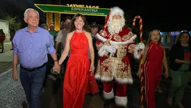 Esperantina realiza abertura oficial do Natal Brilho da Esperança 2025 (Foto: Reprodução)