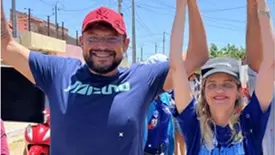 'Estamos de coração partido': Gracinha Mão Santa lamenta morte de Darllan Barros (Foto: Reprodução)