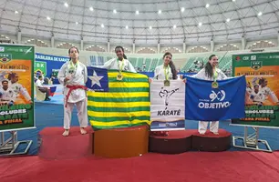 Estudante da rede estadual vence bicampeonato brasileiro Interclubes de Karatê (Foto: Ascom Seduc)