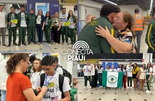 Estudantes piauienses embarcam para intercâmbio em Boston pelo Piauí para o Mundo (Foto: Conecta Piauí)