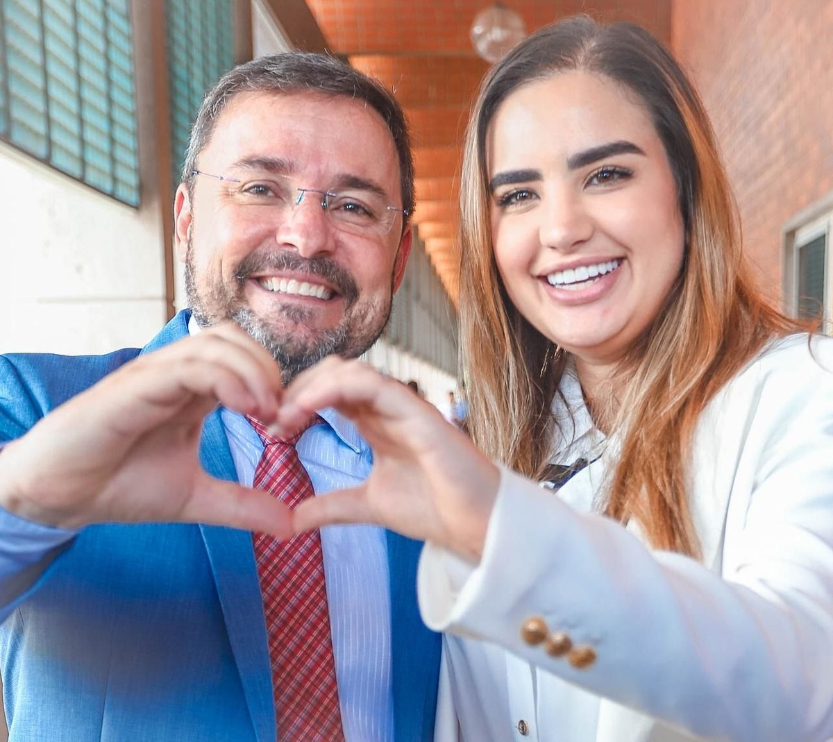 Fábio Novo e Bárbara do Firmino