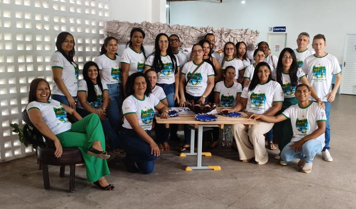 Feira da Sustentabilidade Movimenta a Unidade Escolar Joaquim Martins em Palmeira do Piauí