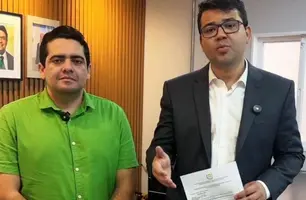 Felipe Ribeiro e Chico Lucas (Foto: Reprodução)