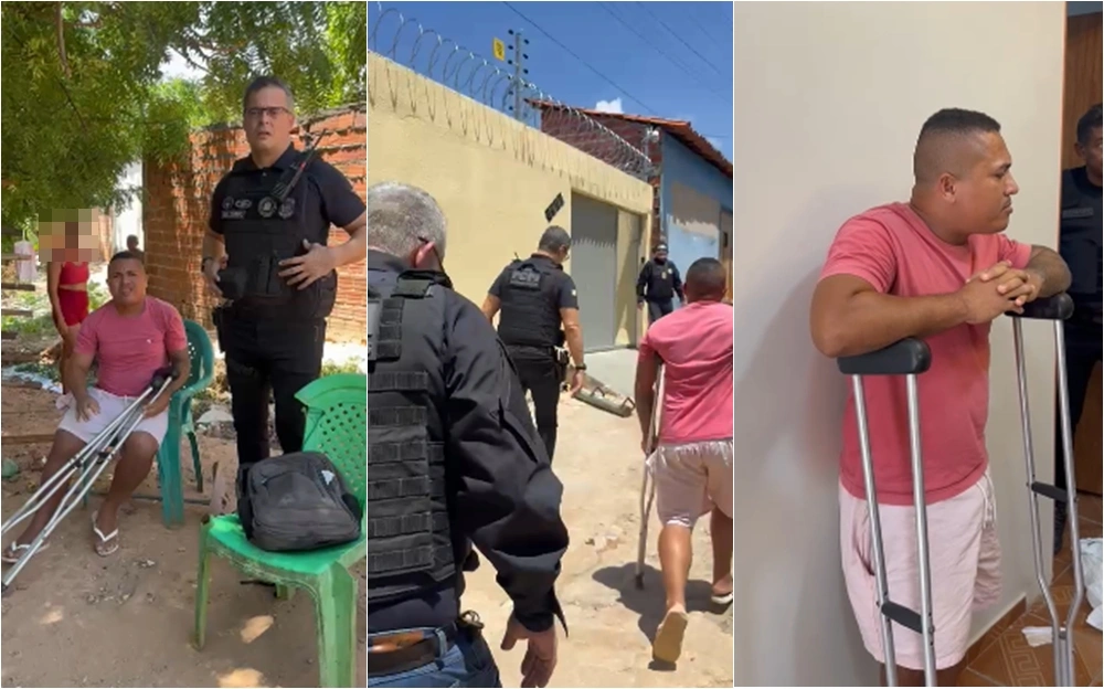 Foragido conhecido como 'Chebinha' é preso com drogas, munições e drone em Teresin